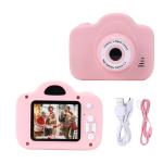 HD Dual-Camera Kids Camera - 2-Inch IPS Screen, USB Charging, Lanyard Included