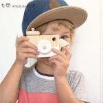 Camera Cute Nordic Hanging Wooden Camera Toys Kids 9.5*6*3cm