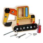 Wood Screw Board Repair Toy - Hands-On Building Set for Kids