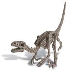 4M Fun Science Kidz Labs - Velociraptor Skeleton Excavation Kit