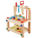 Wooden DIY Nut Building Block Repair Toy - Creative Construction for Kids