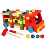 Wooden DIY Nut Building Block Repair Toy - Creative Construction for Kids