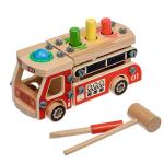 Wooden DIY Nut Building Block Repair Toy - Creative Construction for Kids