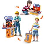 Repair Tool Box Kit Toys - Interactive Playset for Young Builders