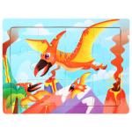 Cartoon Animals Wood Puzzle