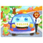 Cartoon Animals Wood Puzzle