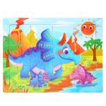 Cartoon Animals Wood Puzzle