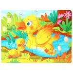 Cartoon Animals Wood Puzzle