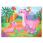 Cartoon Animals Wood Puzzle