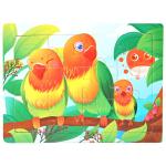 Cartoon Animals Wood Puzzle