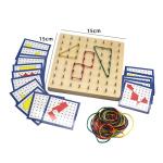 Wooden Memory Match Puzzles