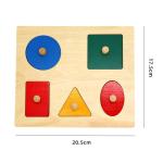 Wooden Memory Match Puzzles