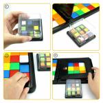 Color Battle Square Race Game: Engaging Parent-Child Puzzles