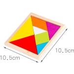 3D Wooden Tangram Puzzles for Math Learning