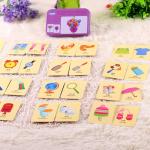 Matching Cards Set Puzzle for Kids