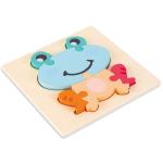 3D Wooden Puzzles: Engaging Cartoon Animals for Kids