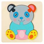 3D Wooden Puzzles: Engaging Cartoon Animals for Kids