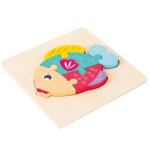 3D Wooden Puzzles: Engaging Cartoon Animals for Kids