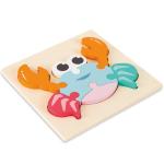 3D Wooden Puzzles: Engaging Cartoon Animals for Kids