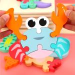 3D Wooden Puzzles: Engaging Cartoon Animals for Kids