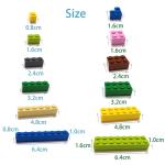 DIY Wall Figures Building Blocks Set - 400pcs for Creative Construction