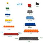 DIY Wall Figures Building Blocks Set - 400pcs for Creative Construction