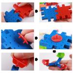 Electric Gears Building Blocks - 81 PCS 3D Model Set