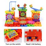 Electric Gears Building Blocks - 81 PCS 3D Model Set