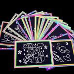 10 x Magic Scratch Art Paper Set: Explore Your Creative Side