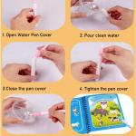 Magic Water Drawing Book: Reusable and Mess-Free Art Fun