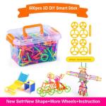 500-Piece Sticks Building Blocks Set