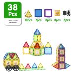 Magnetic Building Blocks Toy - DIY Construction Set for Creative Play