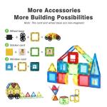 Magnetic Building Blocks Toy - DIY Construction Set for Creative Play