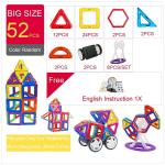 Magnetic Designer Construction Toys - Big Size for Endless Building Fun