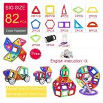 Magnetic Designer Construction Toys - Big Size for Endless Building Fun