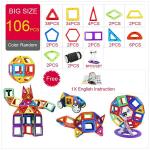 Magnetic Designer Construction Toys - Big Size for Endless Building Fun