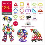 Magnetic Designer Construction Toys - Big Size for Endless Building Fun