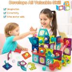 Magnetic Building Tiles - 3D Construction Set for Creative Building