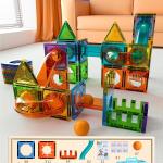 Magnetic Building Tiles - 3D Construction Set for Creative Building