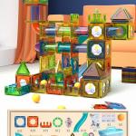 Magnetic Building Tiles - 3D Construction Set for Creative Building