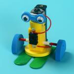 Kids Electric DIY Ming Crawling Robot Kit: Educational STEM Toy