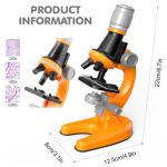 Young Scientists' Educational Microscope Kit - 1200x Zoom for Exploration