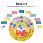 Wooden Montessori Clock Teaching Toy for Kids