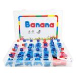 Magnetic Foam Letters Alphabet Set with Magnet Board for Kids