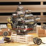 3D Metal Puzzle - Queen Anne's Revenge Pirate Ship