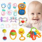 Educational Teether Rattles for Babies