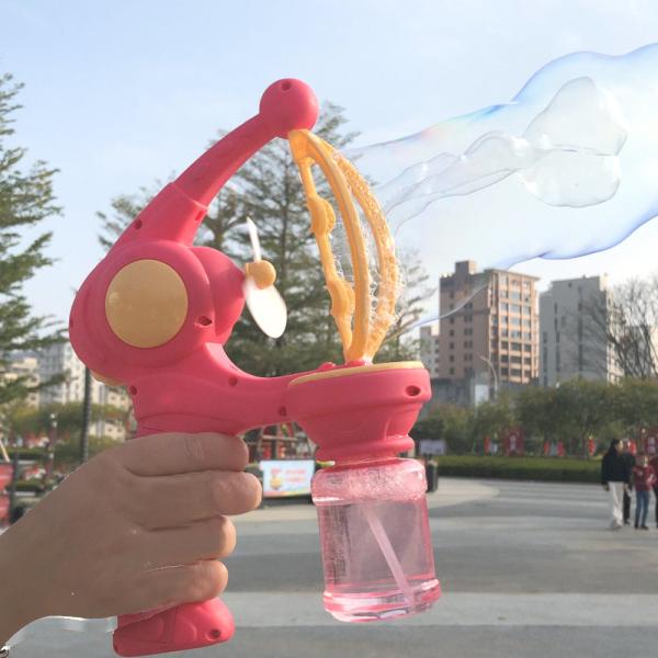 Bubble-in-Bubble Gun Machine: Electric Outdoor Fun for Kids