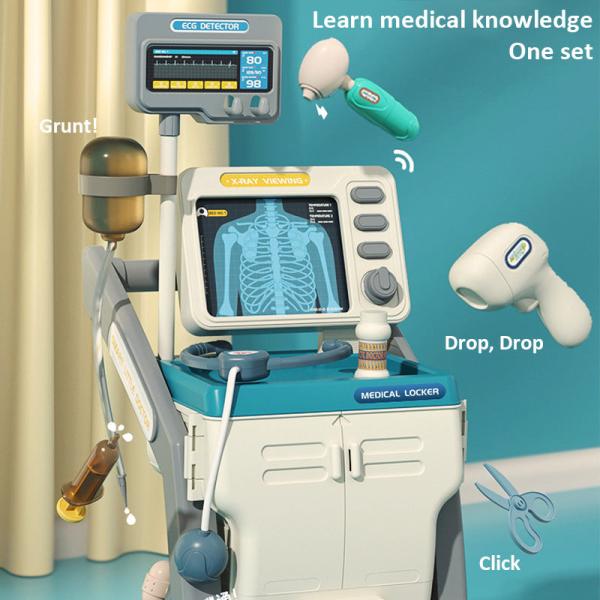 Exquisite Medical Adventures: Kids' Luxury Simulation Medical Table Set