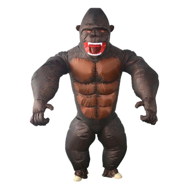 Monster Chimpanzee Inflatable Costume: Roar with Laughter!