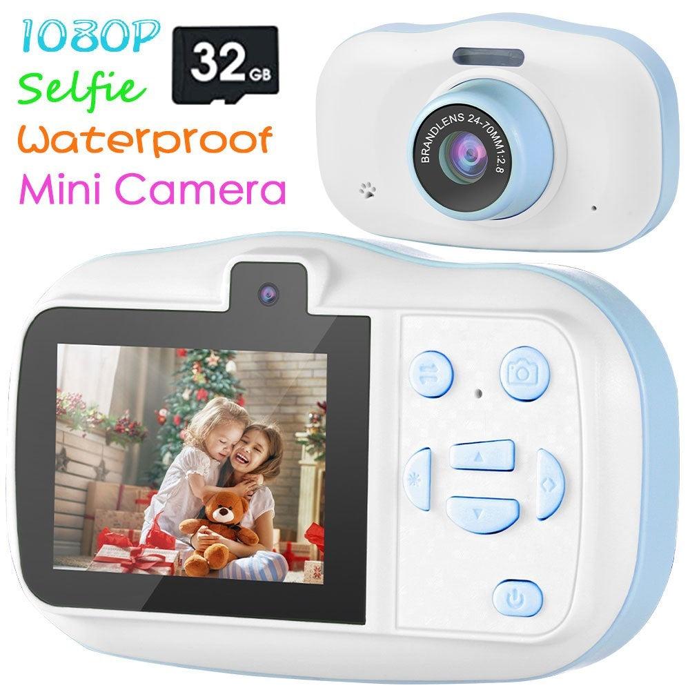 Waterproof Mini Selfie Kid Camera: Capture Adventures and Memories!